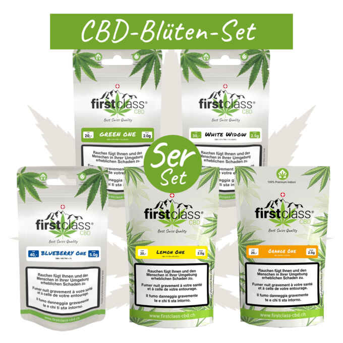 CBD Blütenset 5 Sorten