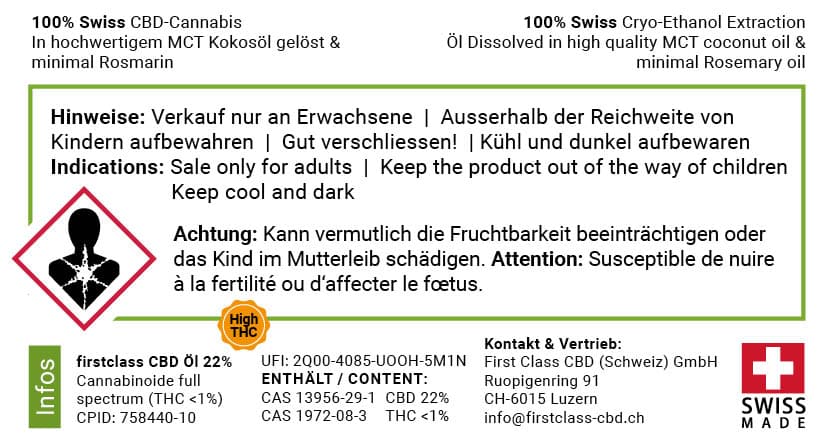 Firstclass - Hochwertige CBD Cannabis Produkte