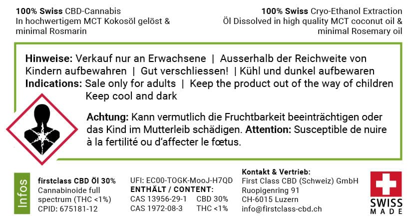 Firstclass - Hochwertige CBD Cannabis Produkte