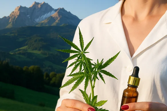 Handverlesene Swiss CBD Produkte aus nachhaltigem Anbau in der Schweiz
