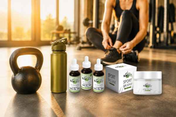 CBD und Sport: CBD Öl und Sport Balsam in der Trainingsroutine im Fitnessstudio