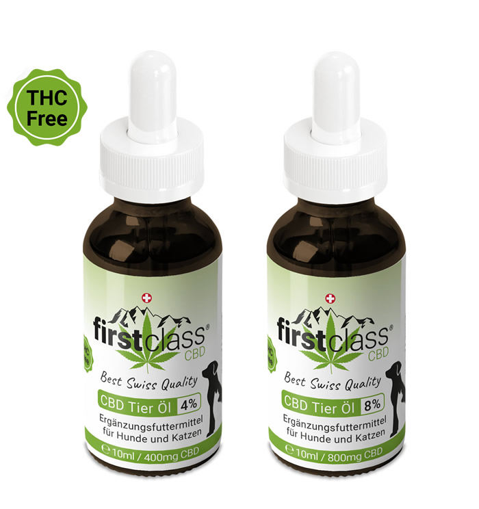 CBD Öl für Tiere 8 %